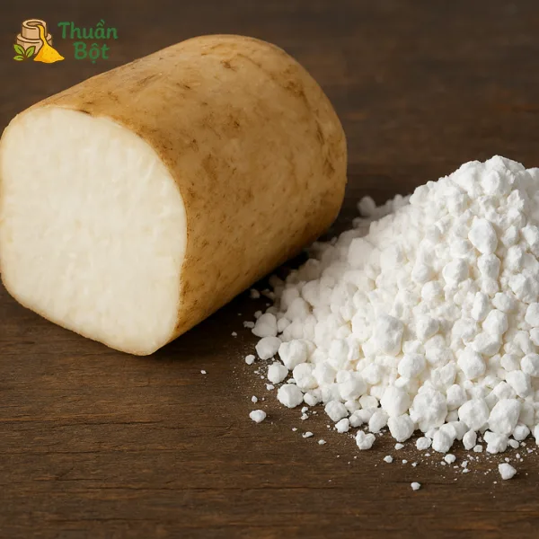 Cách pha bột sắn dây