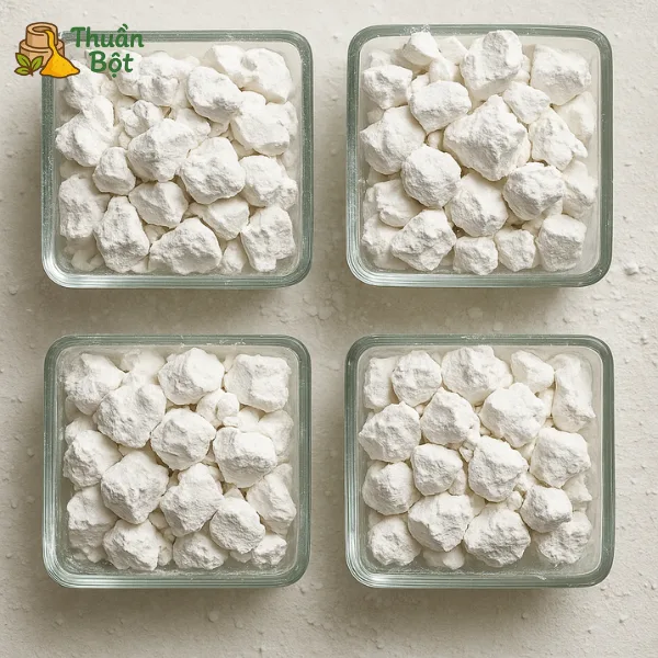 Cách pha bột sắn dây