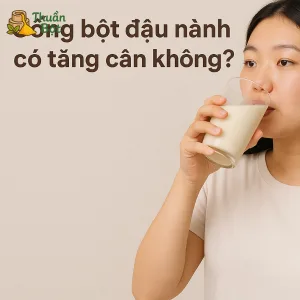 Uống bột đậu nành thường xuyên có tốt không ?