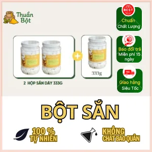 Combo 3 hộp bột sắn dây 333g giá siêu hời
